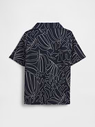 Image number 2 showing, babyGap Brannan Bear Linen-Blend Vacay Shirt