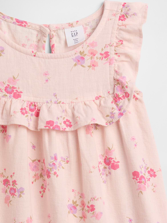 babyGap Linen-Blend Ruffle Top