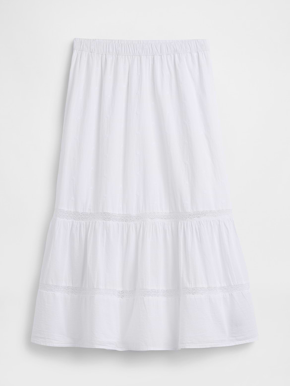 Relaxed Tiered Maxi Skirt