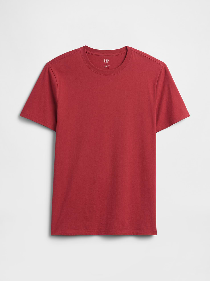 Image 5 of 5, Everyday Soft Crewneck T-Shirt