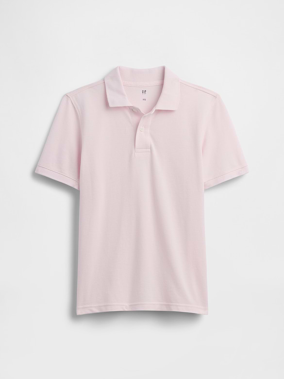 Kids Pique Polo Shirt