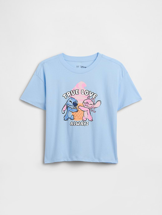 GapKids × Disney Lilo and Stitch Oversized Graphic T-Shirt | Gap