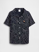 Image number 1 showing, babyGap Brannan Bear Linen-Blend Vacay Shirt