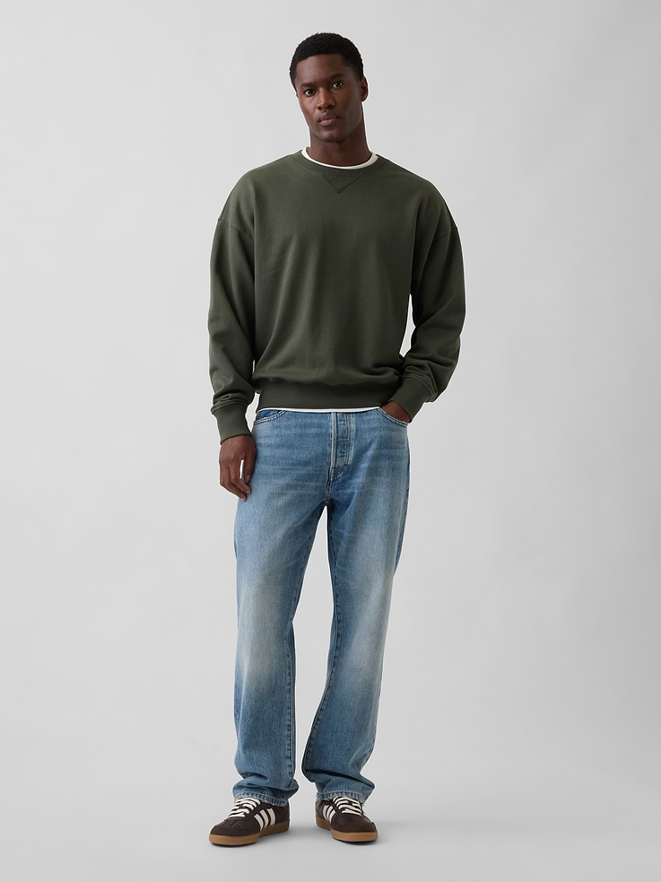 Image number 2 showing, Adult Heavyweight French Terry Oversized Sweatshirt