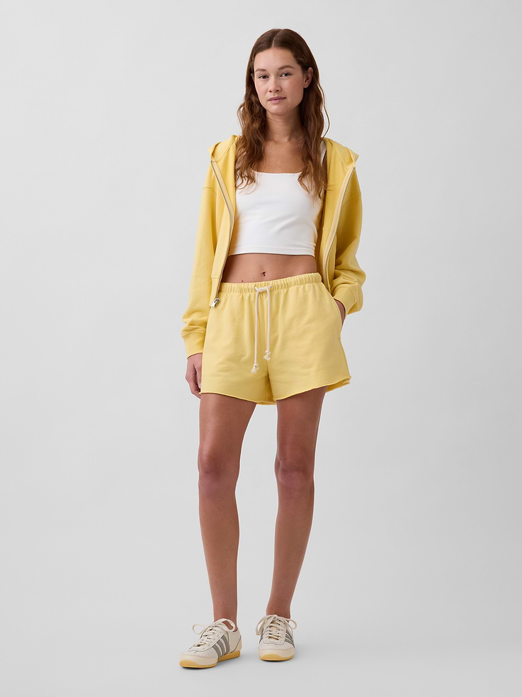 Image number 1 showing, 3.5" VintageSoft Terry Relaxed Sweat Shorts