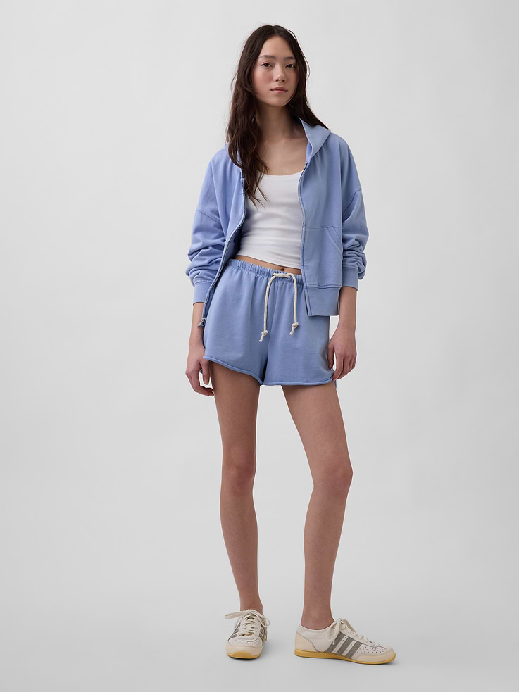 Image number 1 showing, 3.5" VintageSoft Terry Relaxed Sweat Shorts