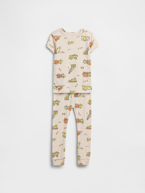 Baby & Toddler Organic Brushed Cotton PJ Set