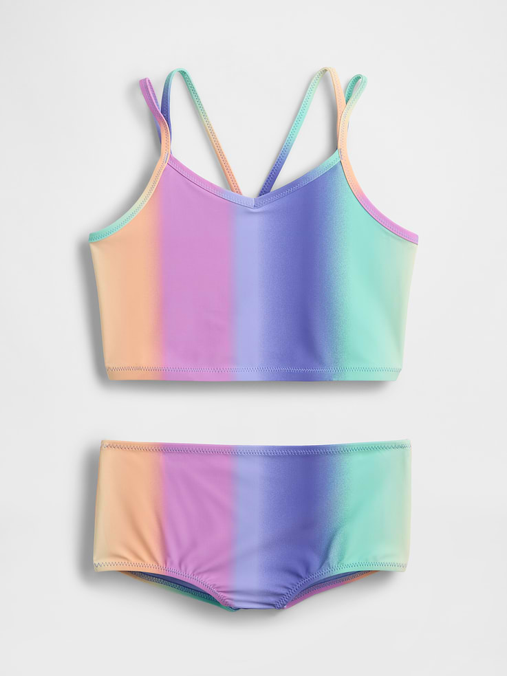 Image number 1 showing, Kids Tankini & Boy Short Swim Set