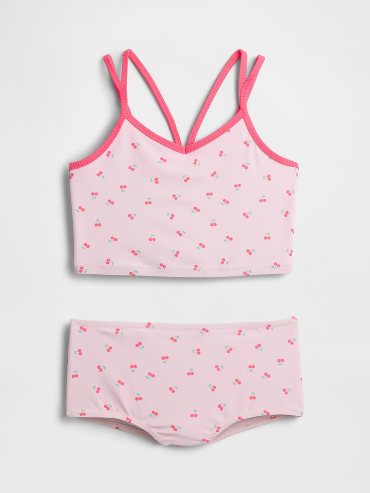 Image number 1 showing, Kids Tankini & Boy Short Swim Set