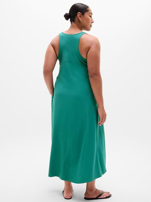 athleta dress Baby Pink Size S  Swap Boutique Regular 51 3/4 Athleta Women's Transcend Maxi Dress