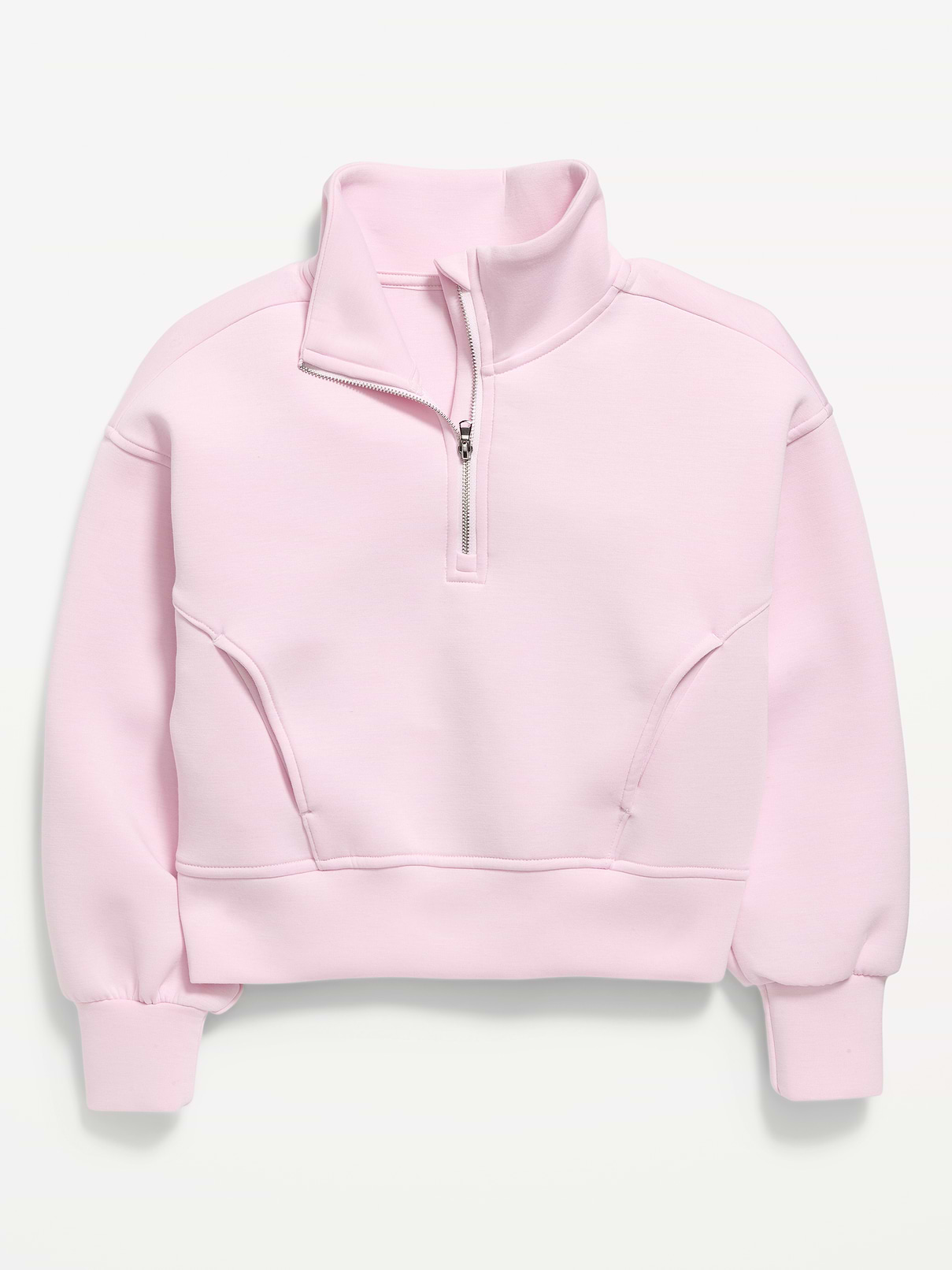 Image number 1 showing, Bounce Fleece Half-Zip Pullover Sweatshirt for Girls