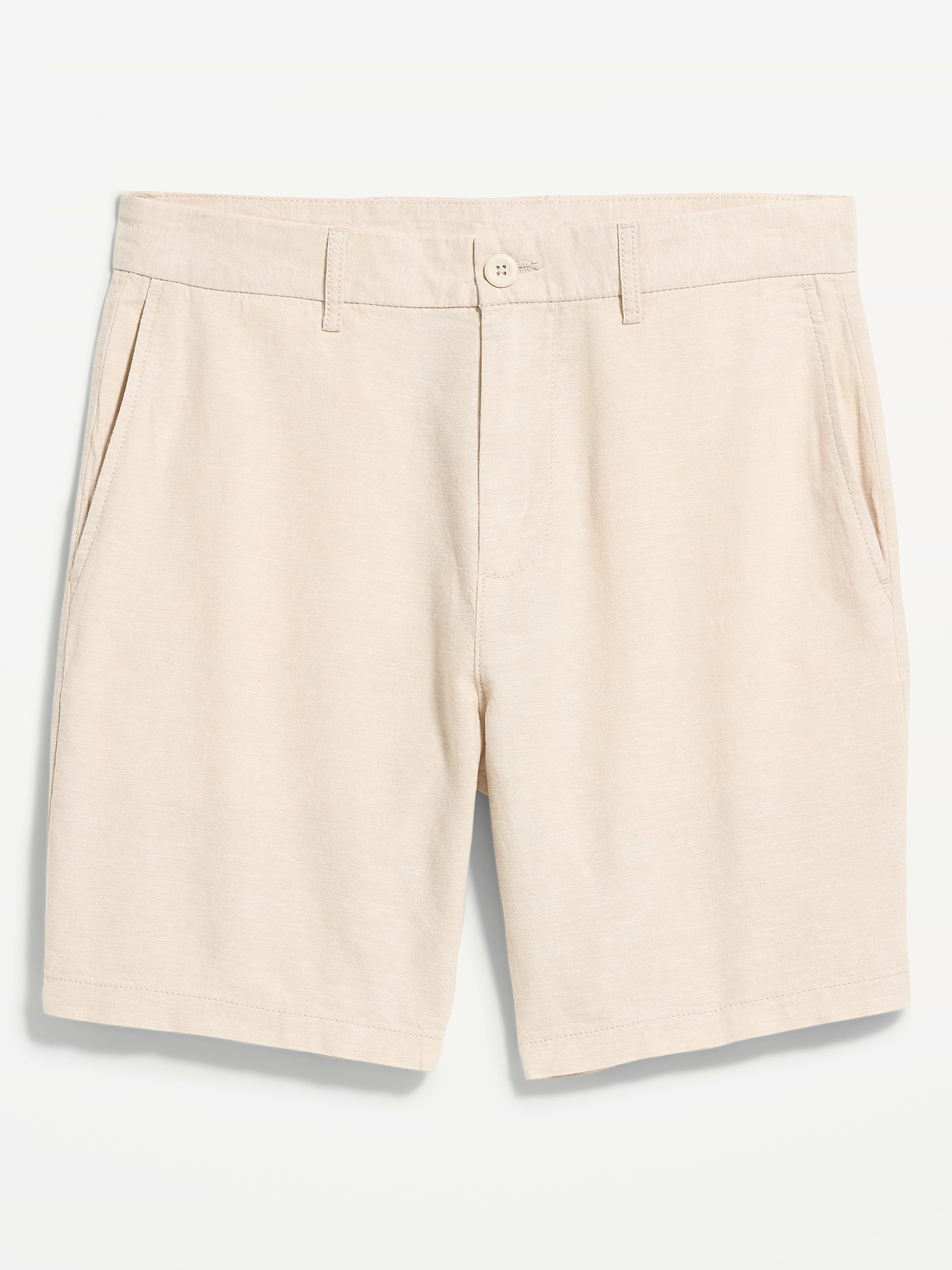 Image number 1 showing, Slim Linen-Blend Rotation Chino Shorts -- 8-inch inseam