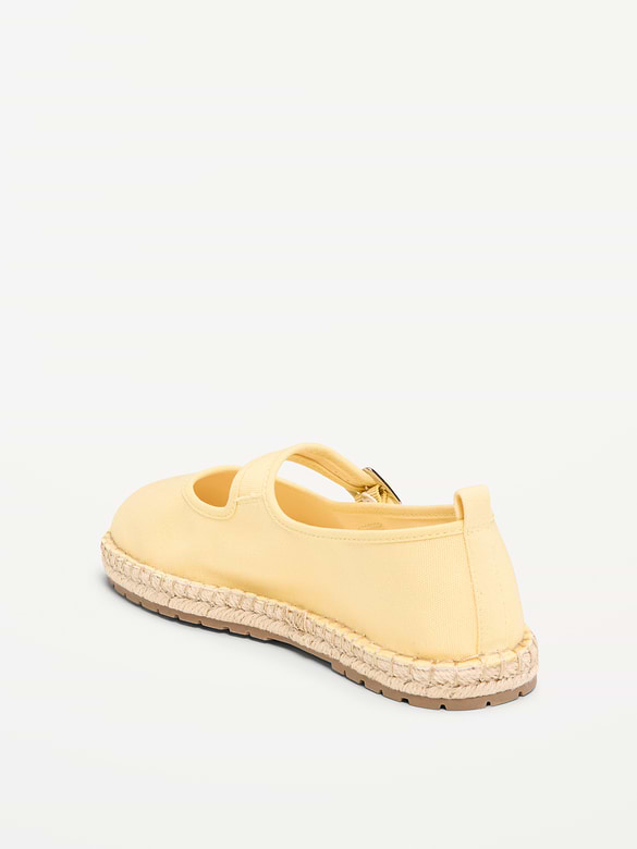Mary Jane Espadrille Flats for Women