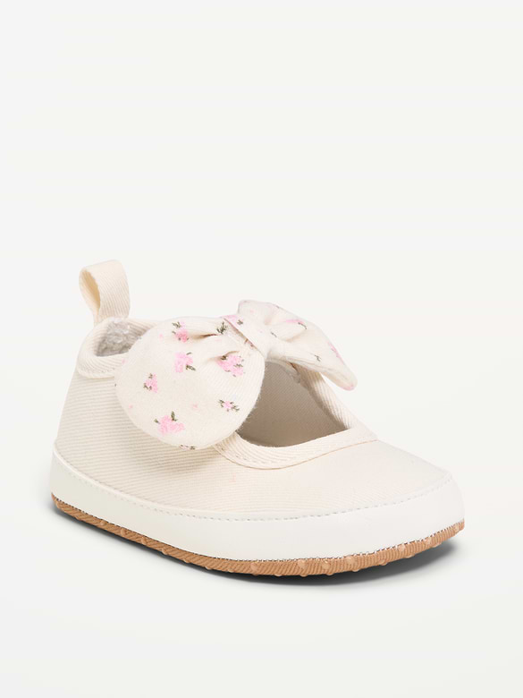 Knit Bow Sneakers for Baby