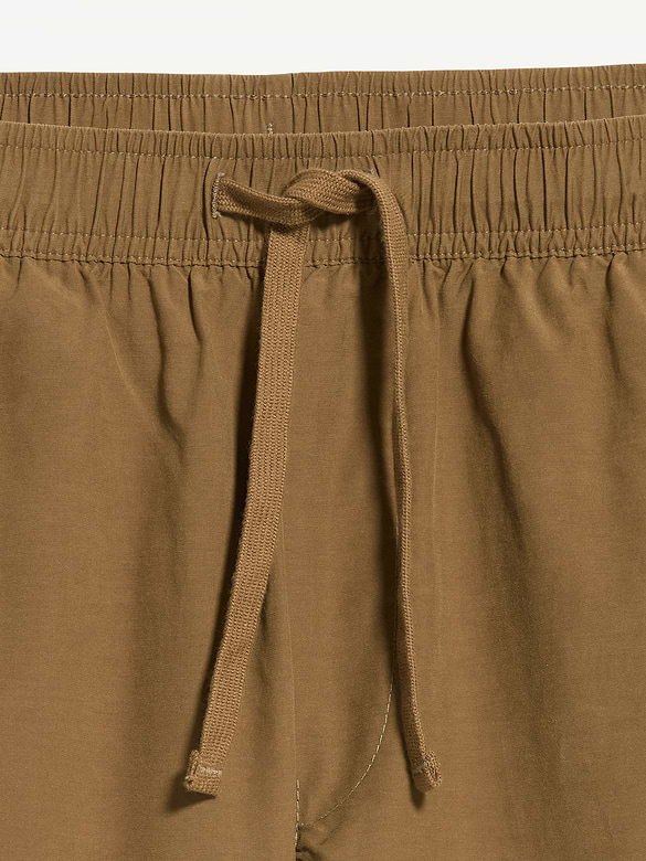 Solid Jogger Shorts -- 5-inch inseam