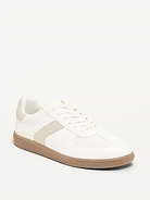 Image 1 of 4, durable faux-leather upper, lace-up front, contrasting synthetic midsole, textured outsole, Product #877421