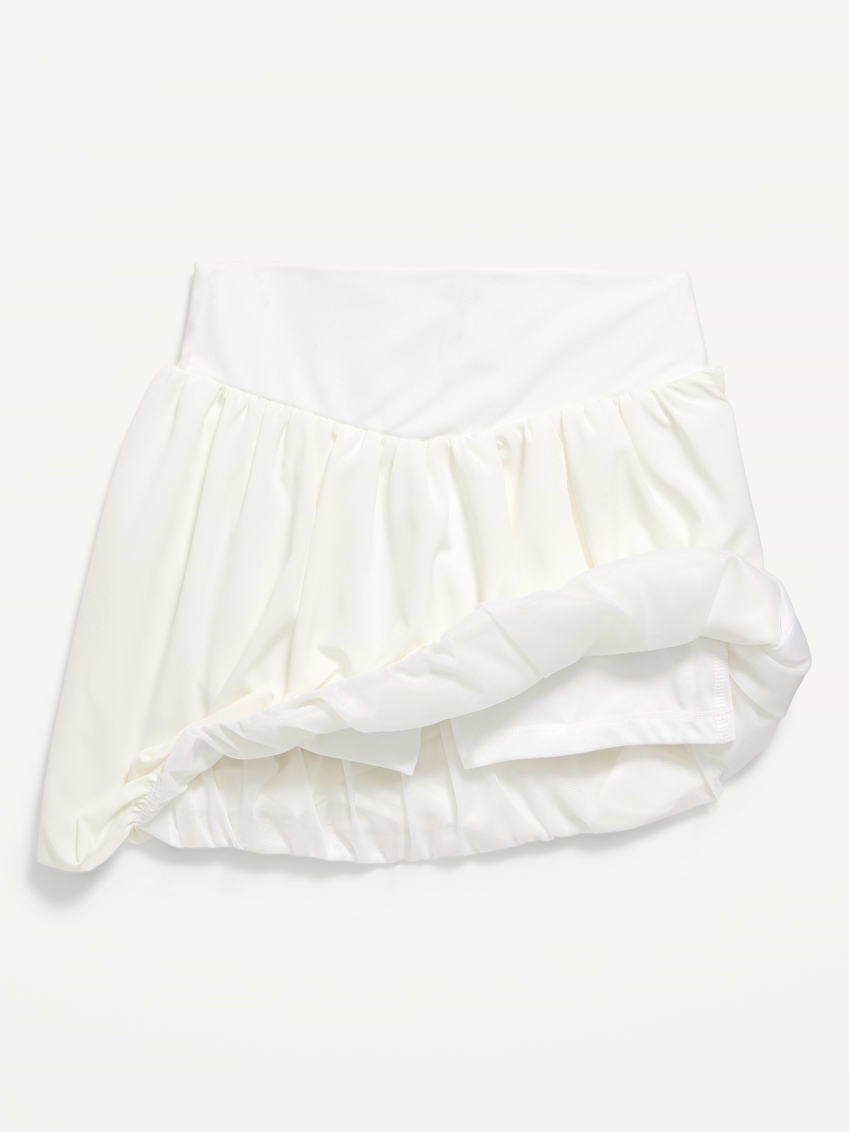 Image number 5 showing, High-Waisted PowerSoft Bubble Skort for Girls