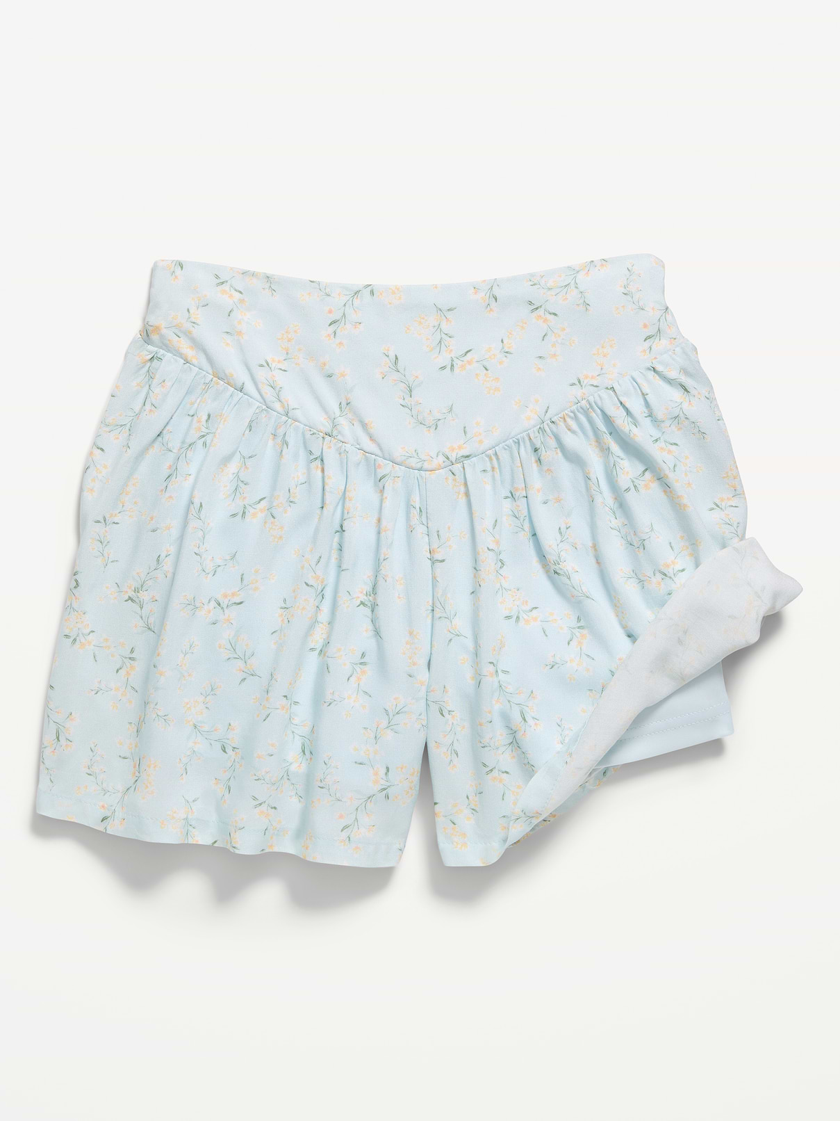 Image number 5 showing, Printed Pull-On Shorts for Girls
