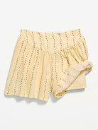 Image number 5 showing, Printed Pull-On Shorts for Girls