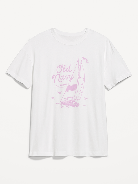 T-shirt long passe-partout surdimensionné