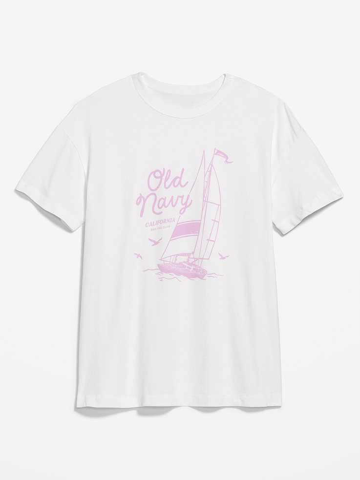 Image 5 of 9, Oversized EveryWear Tunic T-Shirt