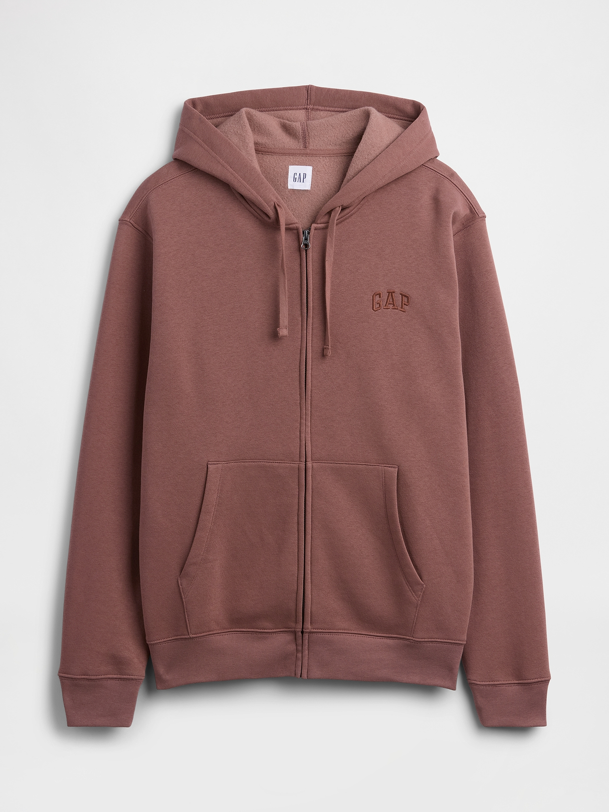 Adult Relaxed Gap Logo Zip Hoodie | Gap Factory