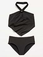 Image number 1 showing, Halter Bikini Swim Set for Girls