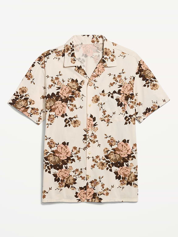 Short-Sleeve Camp Shirt