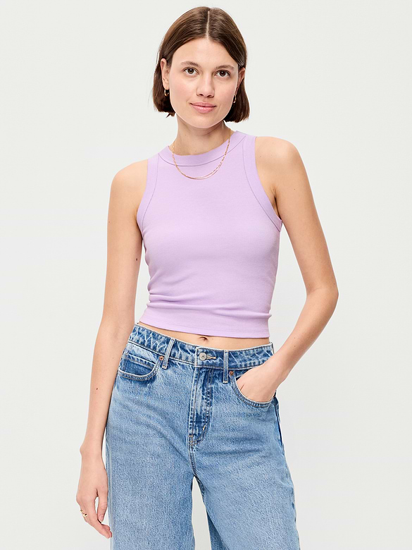 Camisole courte moulante