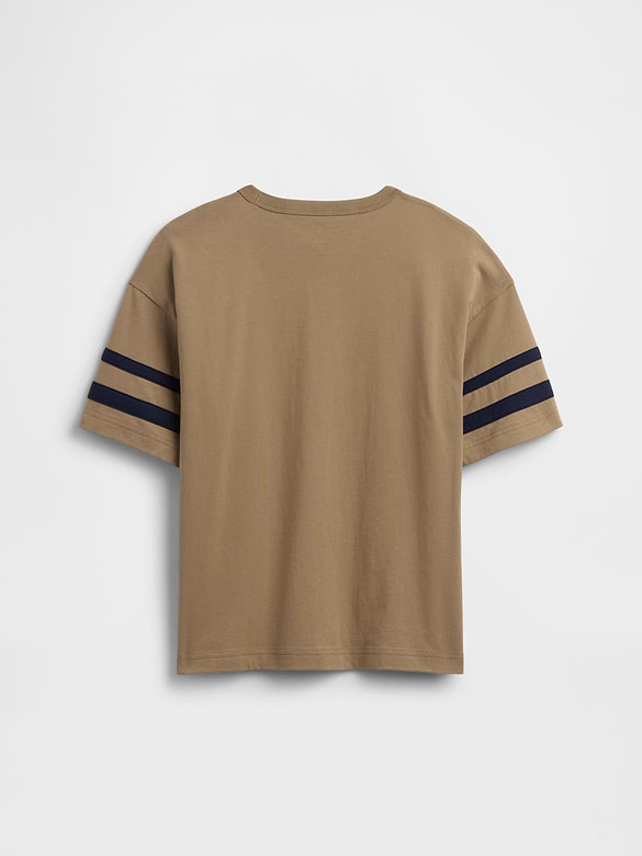 Kids Everyday Soft Boxy Stripe T-Shirt