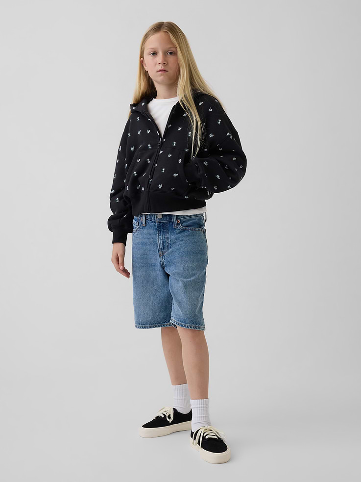Image number 4 showing, Kids VintageSoft Oversized Logo Zip Hoodie