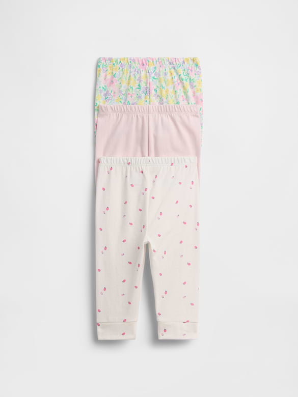 Baby First Favorites Organic Cotton Pull-On Pants (Multi-Pack)
