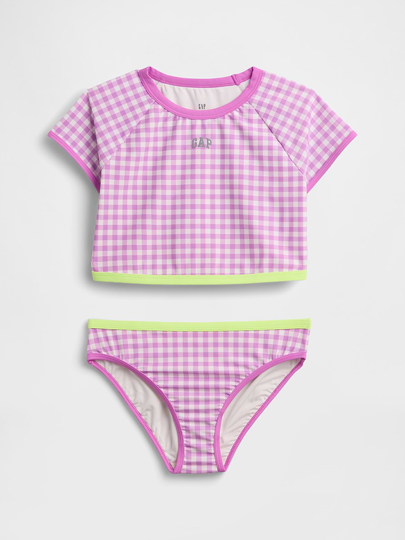 Kids Rash Guard Swim Two-Piece