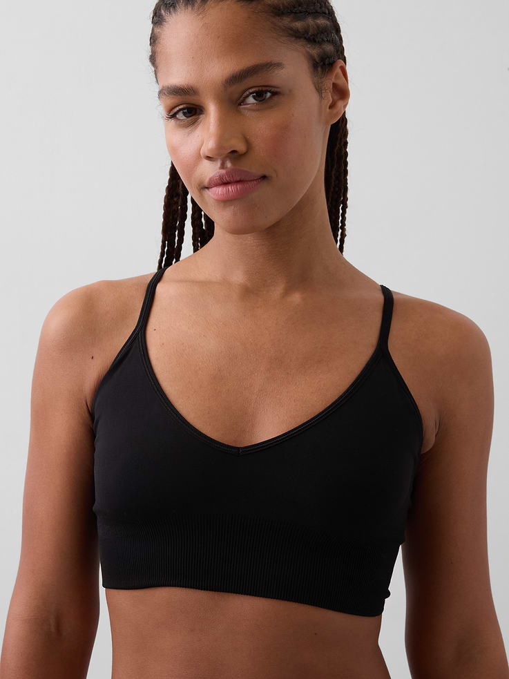 Image number 3 showing, Seamless Plunge Bralette