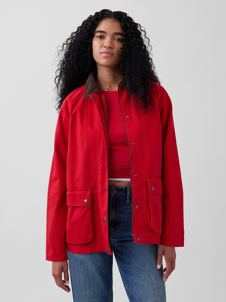 Image number 1 showing, Oversized Chore Jacket