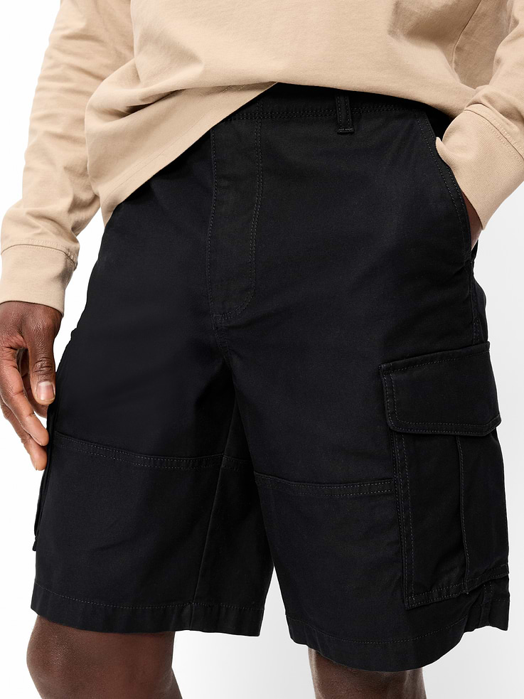 Image number 4 showing, 90's Loose Lived-In Cargo Shorts -- 10-inch inseam