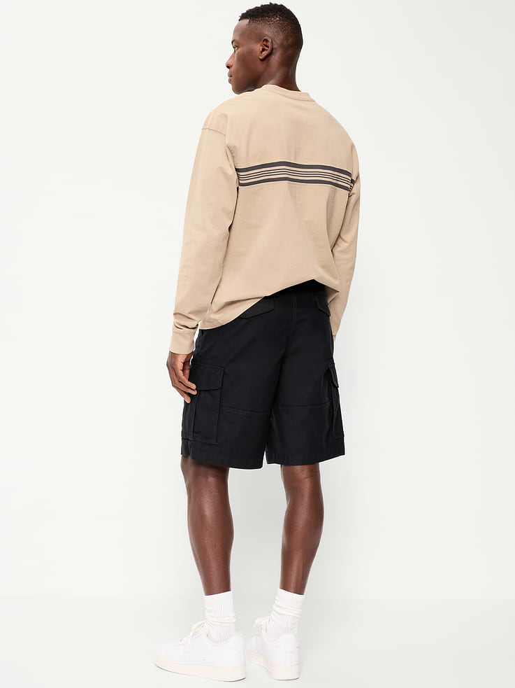Image number 3 showing, 90's Loose Lived-In Cargo Shorts -- 10-inch inseam