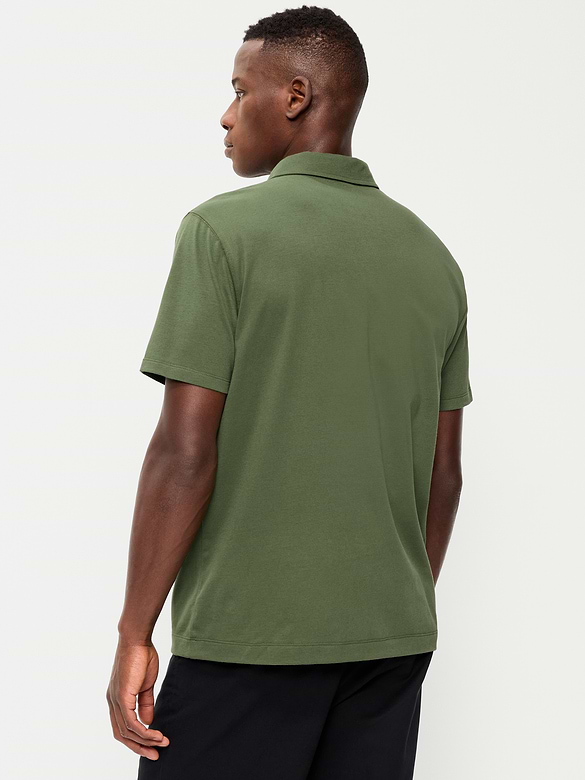 Polo en jersey coupe classique