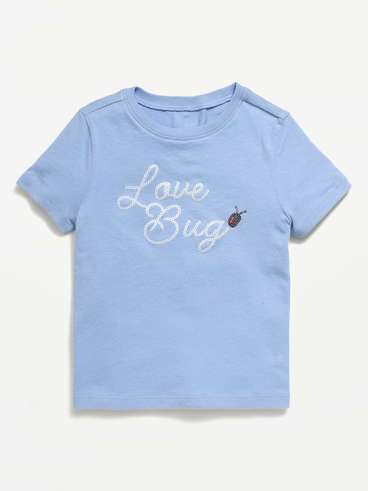 Image 1 of 2, crew neck, short sleeves, graphic at front, Product #880303