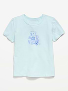 Image number 1 showing, Short-Sleeve Graphic T-Shirt for Girls