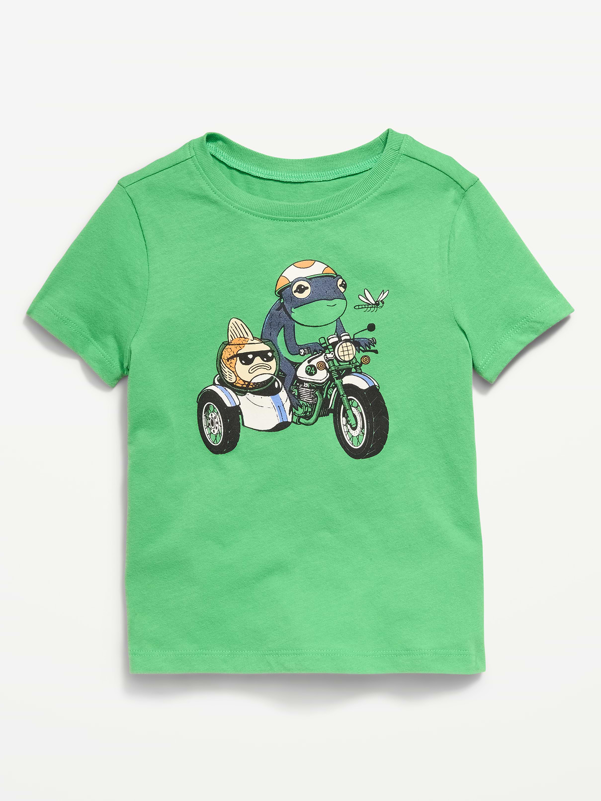 L'image numéro 1 présente T-shirt à manches courtes à imprimé unisexe pour tout-petit