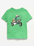 L'image numéro 1 présente T-shirt à manches courtes à imprimé unisexe pour tout-petit
