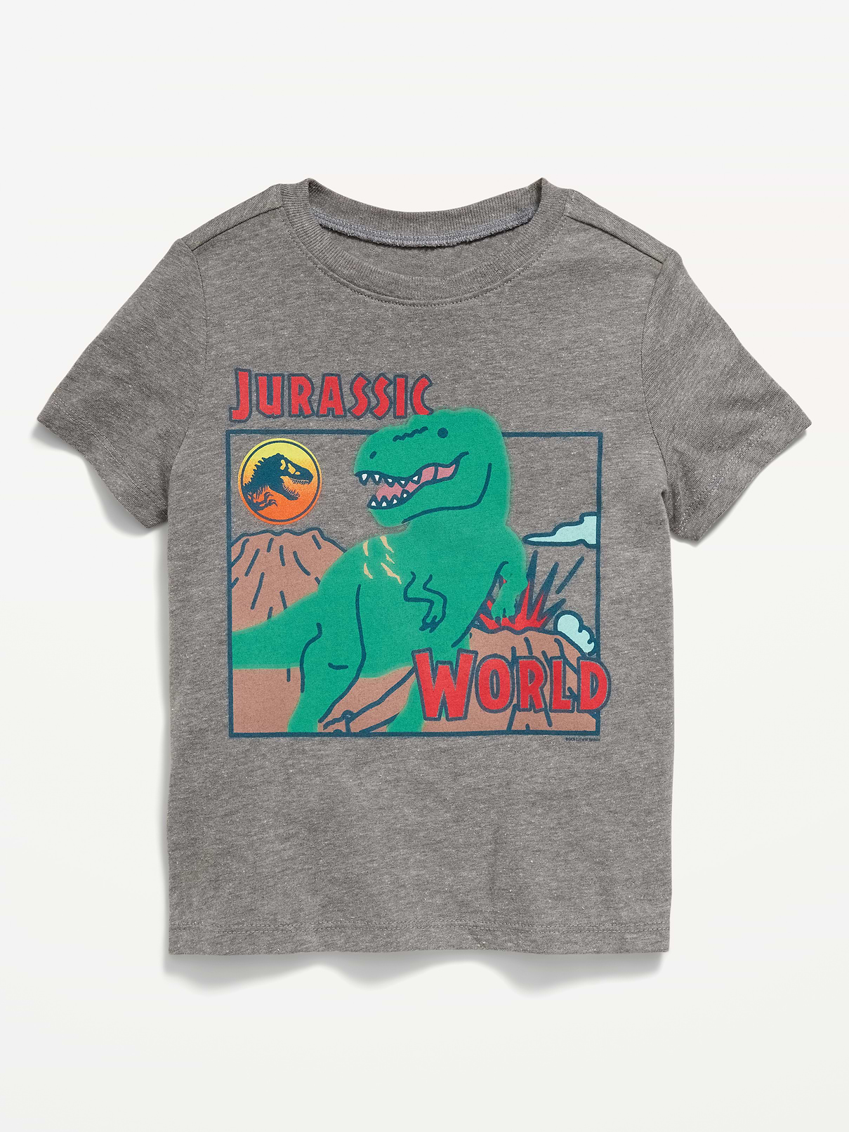 L'image numéro 1 présente T-shirt à imprimé Jurassic World unisexe pour tout-petit