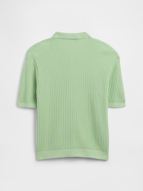 Kids Relaxed Textured Sweater Shirt