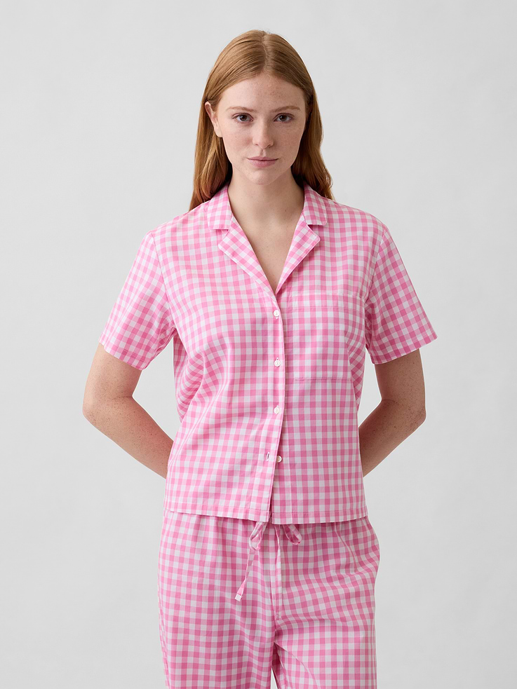 Image number 1 showing, Poplin PJ Shirt
