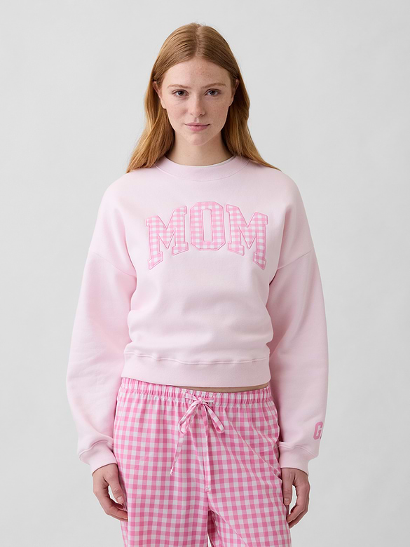 Relaxed Wedge Graphic Sweatshirt