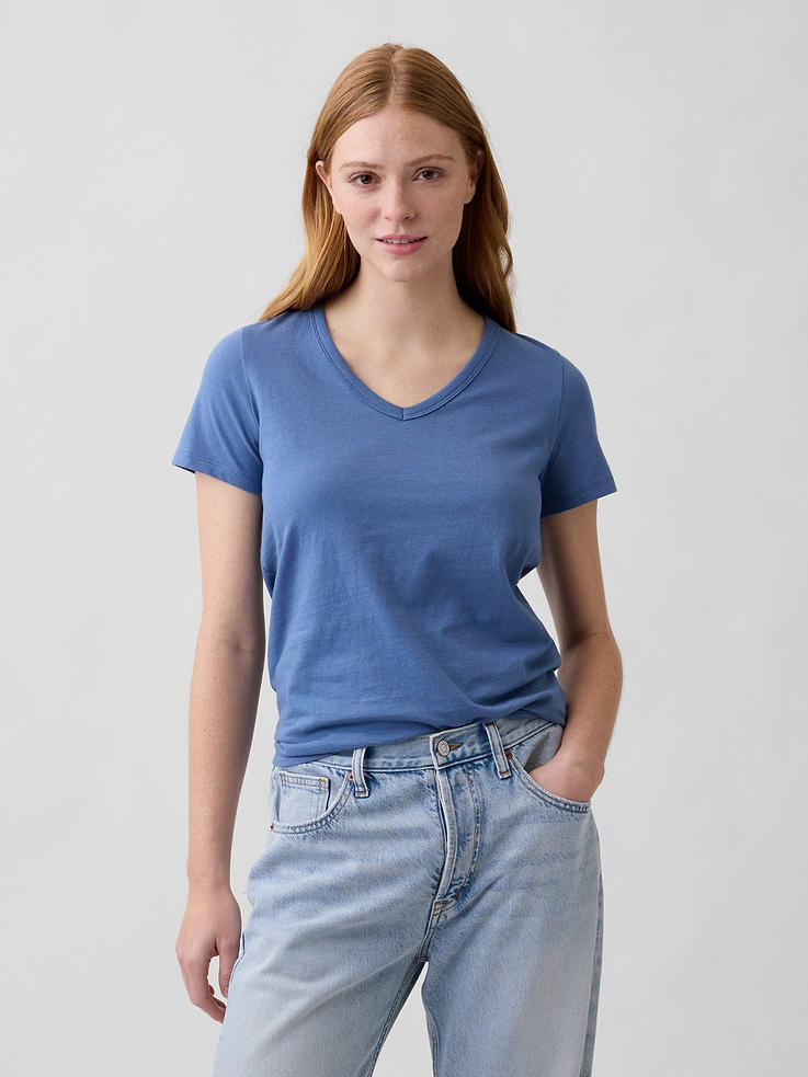 Image number 1 showing, Favorite V-Neck T-Shirt