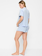 Image number 2 showing, Maternity Classic Pajama Short Set