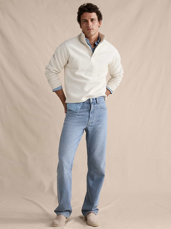 Relaxed-Straight Lightweight Jean