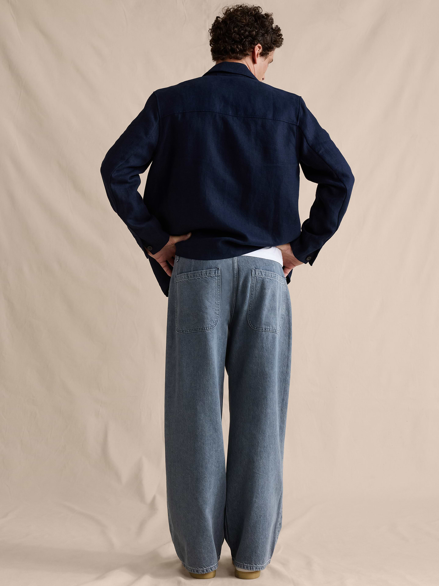L'image numéro 7 présente Jean ample léger